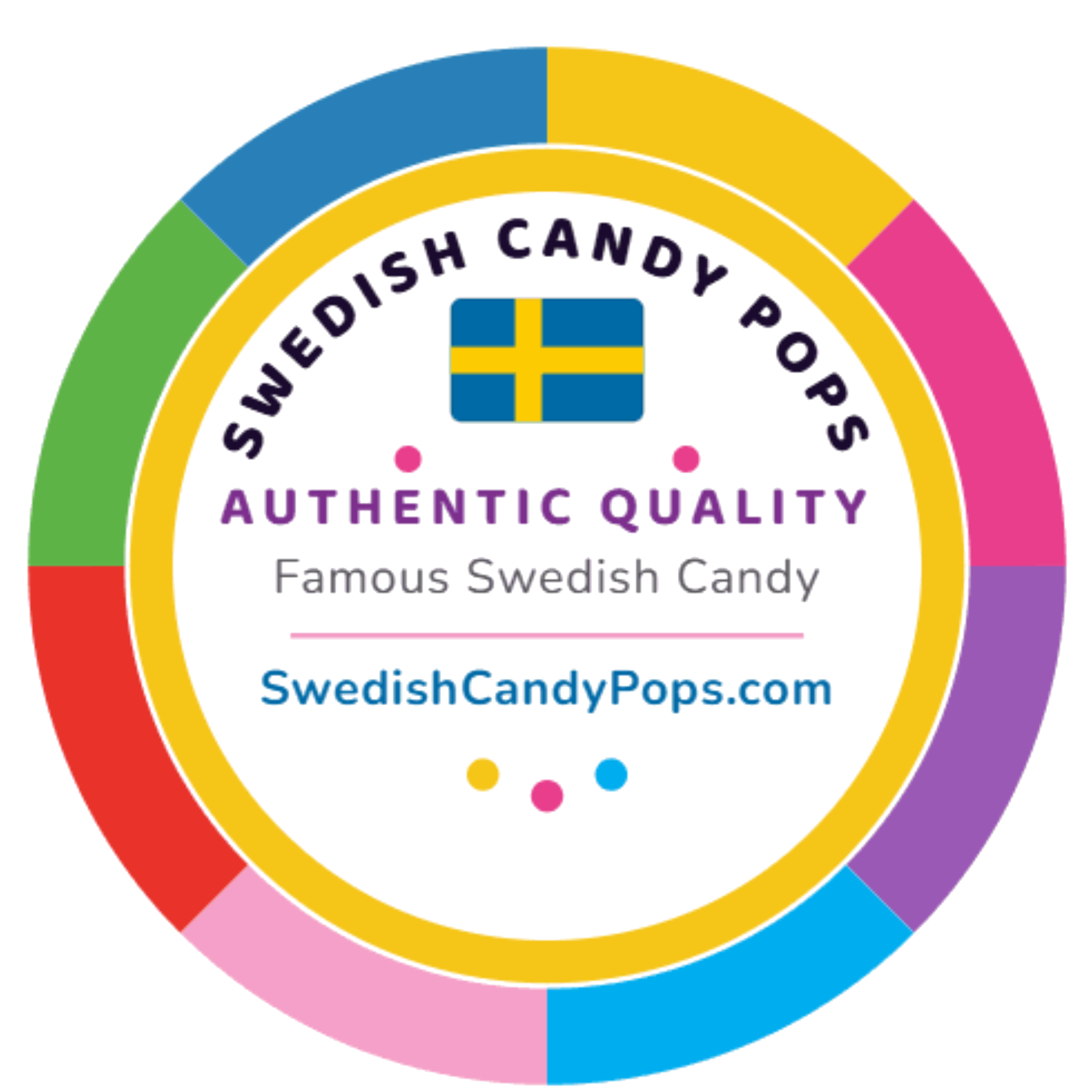 Swedish Candy Pops sticker